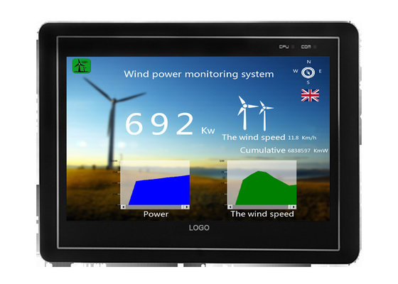 China 7 Inch Industrial TFT LCD HMI Display Touch Screen With 800×480 Resolution supplier