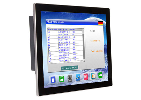 China Multi Touch Projected Capacitive Touch Screen HMI 17 Inch TFT LCD Full HD supplier