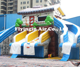 Giant Inflatable Water Slide Combo Bounce House with Blower for Sale