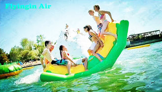 Hot Water Amusement Inflatable water seesaw for Outdoor Sports