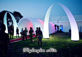 Giant 6m Height Inflatable Light Cone for Exhibition and Party