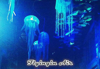 Hanging Decorative Inflatable Led Jellyfish Light for Club and Bar Decoration