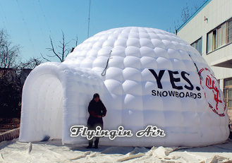 8m White Party and Wedding Tent, Inflatable Dome with Logo for Business Show