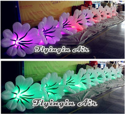 Led Inflatable Flower Chain, Inflatable Wedding Flower String for Decoration