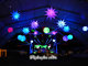 Hot Hang Up The Inflatable Polygonal Star with Led Light for Giant Event