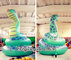 Cute Cartoon Decoration Model, Inflatable Circled Snake for Sale