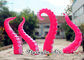 Customized Pink Inflatable Octopus Legs for Events and Advertisement