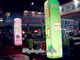 Customized 3m Height Inflatable Advertising Column for Meetings and Events