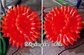8m Inflatable Rose String, Inflatable Wedding Flower Chain for Wedding Decoration