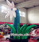 Simple Outdoor Inflatable Flower with Blower for Wedding and Party Supplies