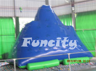 Adults Inflatable Water Toys 0.9mm Thickness PVC Tarpaulin Inflatable Iceberg