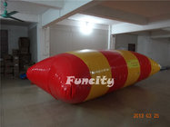 yellow and red inflatable water blob games for Adventure Water Park