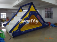 0.9MM Thickness Plato PVC Tarpaulin inflatable slide / Inflatable Water Toys for kids