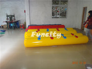 Yellow / Red Color Inflatable Buoys For Water Park , Water Fence / Inflatable Buoys