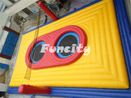 Good Quality 0.55mm PVC Tarpaulin Colorful Inflatable Sports Games