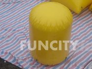 26PC Paintball Bunker Inflatable Sport Games Yellow and Black