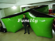 Outdoor X Shape Tactical Air Inflatable Bunkers For Paintball Games