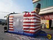 Commercial Events Kid Inflatable Jumping Castle With Climbing Wall Games
