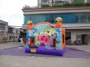 0.55mm PVC Tarpaulin Inflatable Jumping Castle , Kids / Adult Inflatable Bounce House