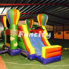 Lovely Birthday Party Inflatable Bouncing Castle 0.55MM PVC Tarpaulin 5.4 * 3.8 * 2.8m