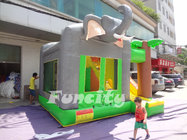 Huge Elephant Kids Inflatable Bouncy Castle Anti - UV PVC Toddler Inflatable Bouncer