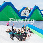 41.1m * 5.5m * 4.6m Inflatable Sport Games / Inflatable Humps For Exciting