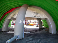 Promotional Large Inflatable Igloo Tent / Dome Tent In 0.6mm PVC Tarpaulin