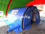 PVC Tarpaulin Blue Inflatable Air Tent Fire Retardant For Exhibition / Promotional