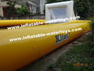 New Design Inflatable Water Football Pitch,Inflatable Water and Soap Football Playground Yellow and Black Color