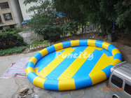 Colorful 0.6 Mm Pvc Tarpaulin Inflatable Water Pools Water Swimming Pools