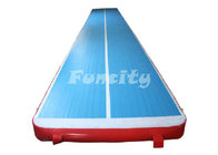 Gymnast Inflatable Air Track Mattress With Blue Colorful Custom-Made