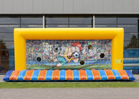 CE/EN15649 Customized Inflatable Football Goal With 5 Years Or Above Lifespan