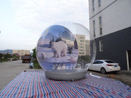 Christmas Outdoor Decoration 5M Giant Inflatable Human Snow Globe