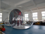 Christmas Theme Snowman 3m PVC Clear Dome Inflatable Bubble Tent For Event