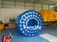 Bule 3M Length Inflatable Aqua Rolling Ball / Human Hamster Walking Roller