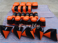PVC tarpaulin Inflatable Sport Games , 26pcs Inflatable Barriers