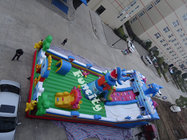 0.55mm PVC Tarpaulin Outdoor Theme Inflatable Playground For Kids