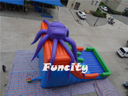Octopus Inflatable Slide For Kids Slipping In The Long Slide