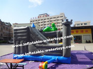 0.55mm PVC Kids Blow Up Water Slides , Toddler Inflatable Bouncer