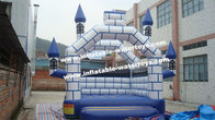 Water Trampoline Inflatable Combo Bouncers Playground Equipment 0.55mm