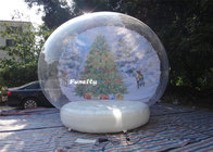 Winter Wonderland 0.9mm PVC Tarpaulin  Giant Inflatable Snow Globe Show Ball