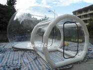 Customized Inflatable Bubble Tent Tree Patten Clear Show Ball Marquee with Two Rooms