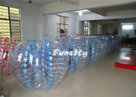Custom Made Dot 0.8mm PVC Inflatable Bumper Ball With Printed Logo For Event Activities