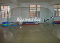 Single Layer Inflatable Water Roller Transparent With Tizip Zipper And Velcro