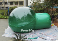 Green 3m PVC Tarpaulin Inflatable Lawn Bubble Tent Half Color For Exhibitions