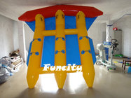 Durable 0.9 PVC Tarpaulin Inflatable Fly Fish For Water Games
