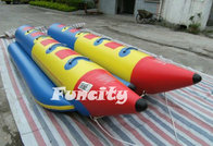 Durable Towable Inflatable Banana Boat For Exciting Aqua Park Games