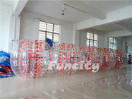 Customized TPU Inflatable Bumper Ball , Large Kids Bubble Football