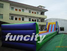0.55mm PVC Tarpaulin Inflatable Zorbing Ramp with Long Slide Inflatable Zorb Ball