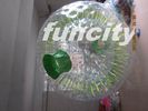 Green color Giant Inflatable Zorb Ball 1.0 MM PVC material for Entertainment